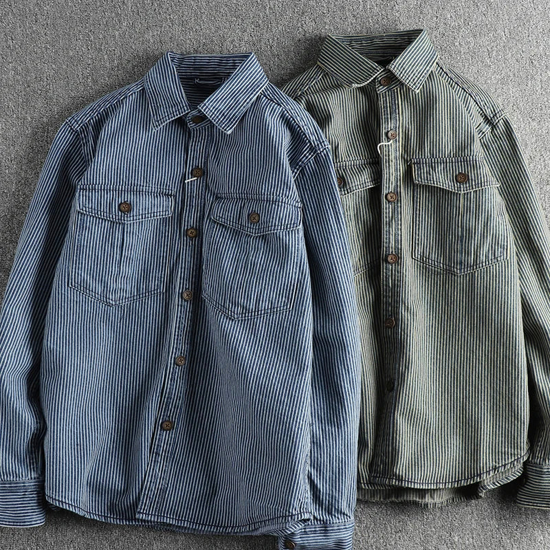 Theodore Willow Vintage Denim Shirt - Image 4