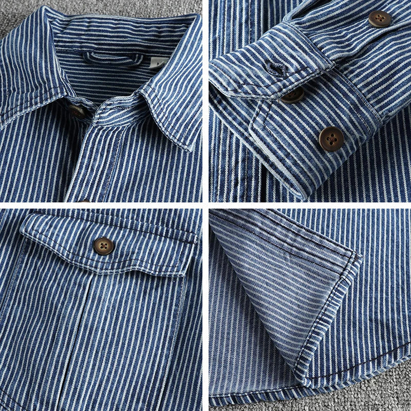 Theodore Willow Vintage Denim Shirt - Image 6