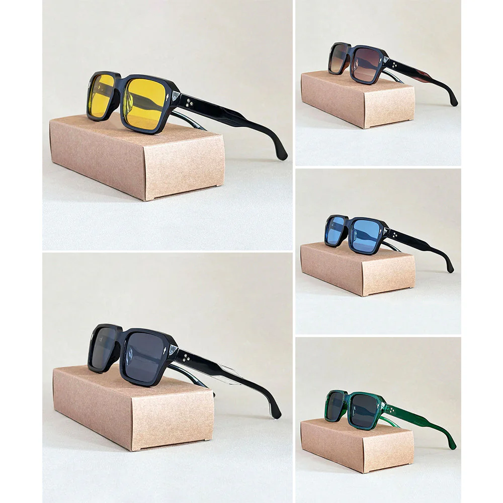 Timeless Vision Square Sunglasses - Image 6