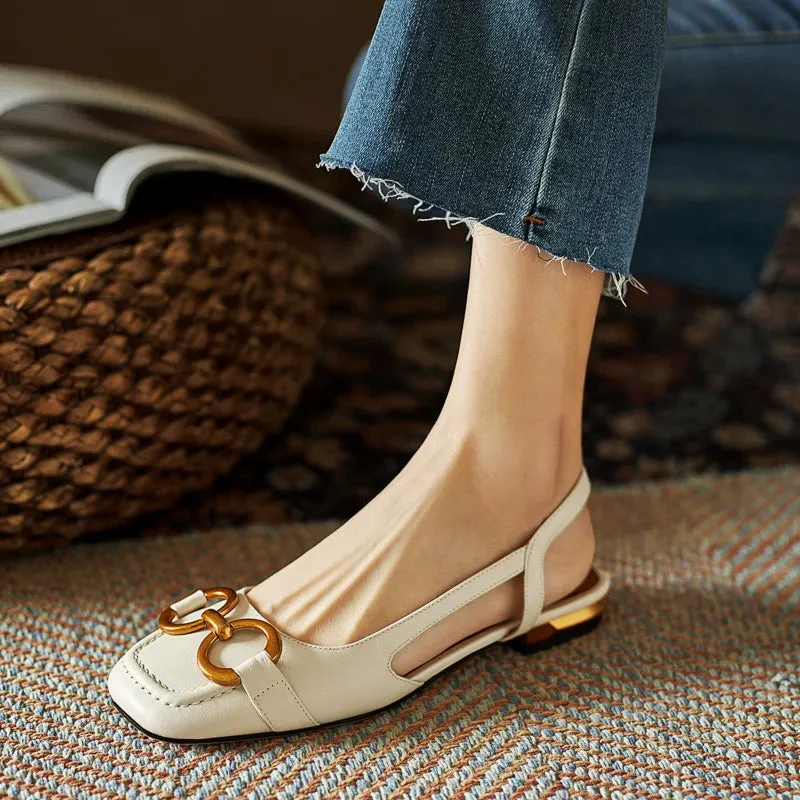 Valentina Rossi Belvì Slingback Flats - Image 4