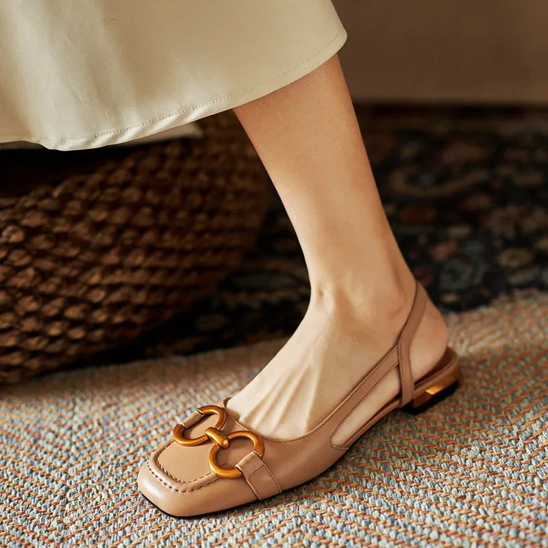 Valentina Rossi Belvì Slingback Flats - Image 5