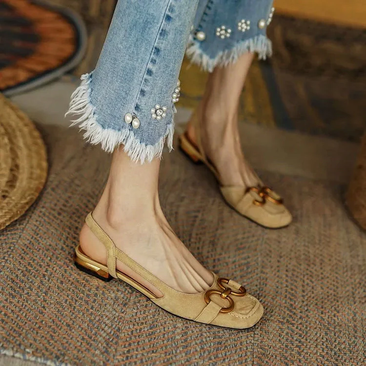 Valentina Rossi Belvì Slingback Flats - Image 6