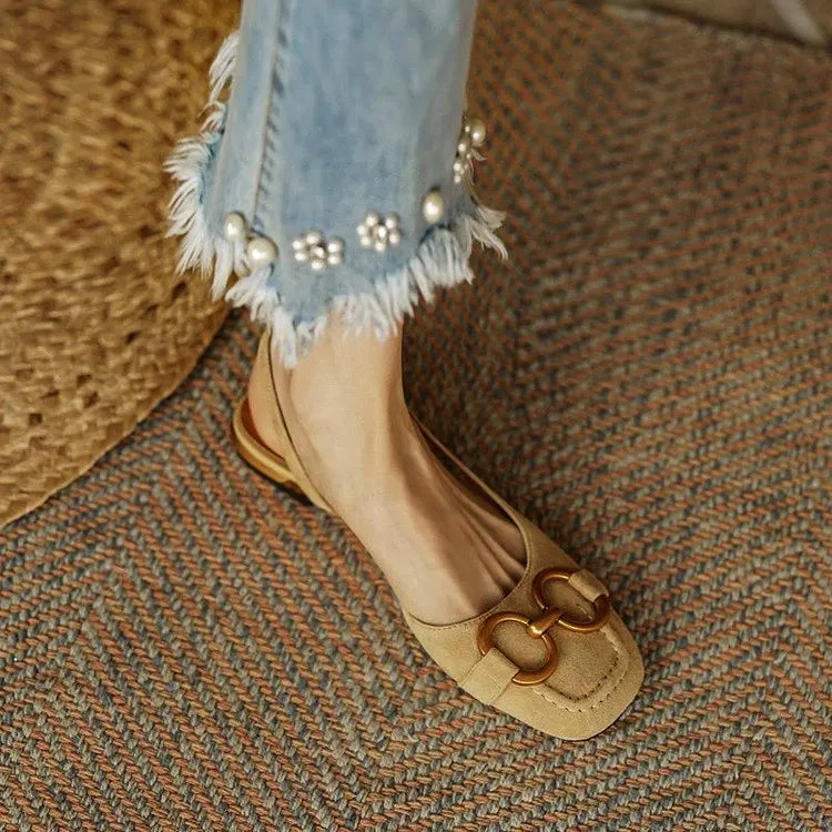 Valentina Rossi Belvì Slingback Flats - Image 7