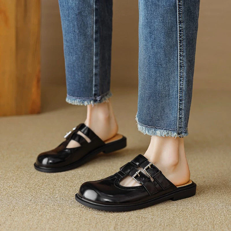 Valentina Rossi Closed-Toe Mule Shoes - Image 2