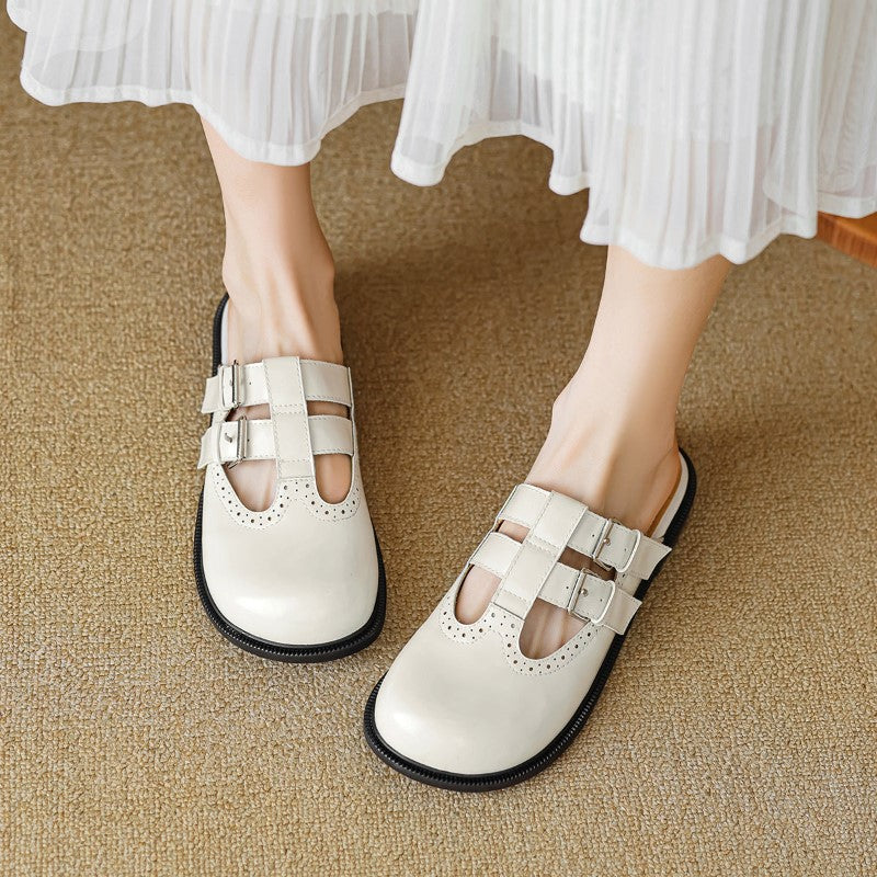 Valentina Rossi Closed-Toe Mule Shoes - Image 4