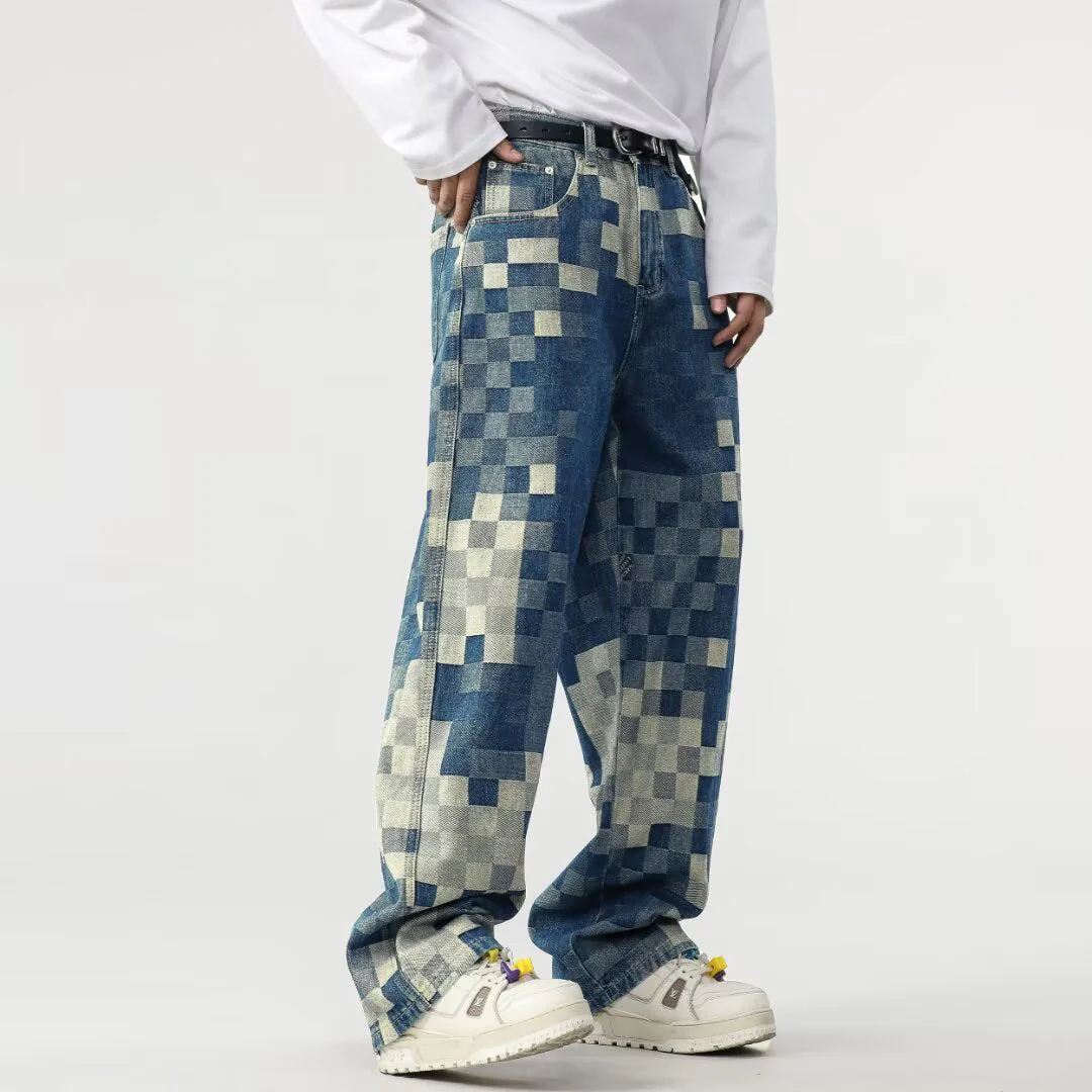 Valentina Rossi Fractal Denim Jeans - Image 2