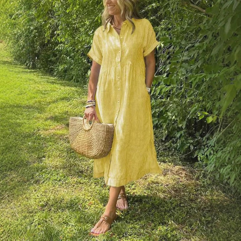 Valentina Rossi Linear Grace Midi Dress - Image 4