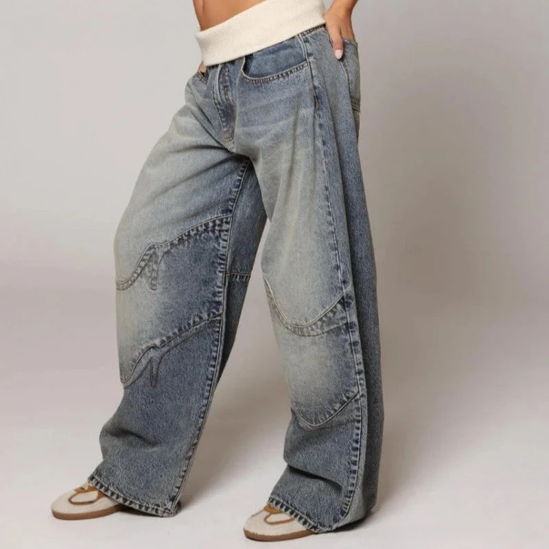 Valentina Rossi Low-Waist Baggy Jeans - Image 5