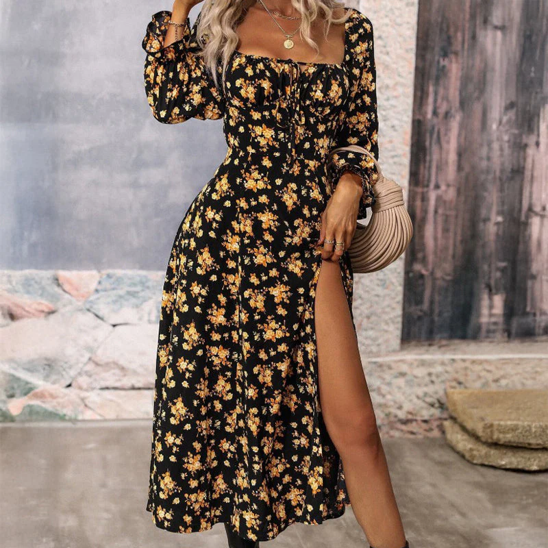 Valentina Rossi Primavera Floral Dress - Image 4