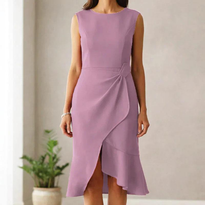 Valentina Rossi Sleeveless Midi Cocktail Dress - Image 5