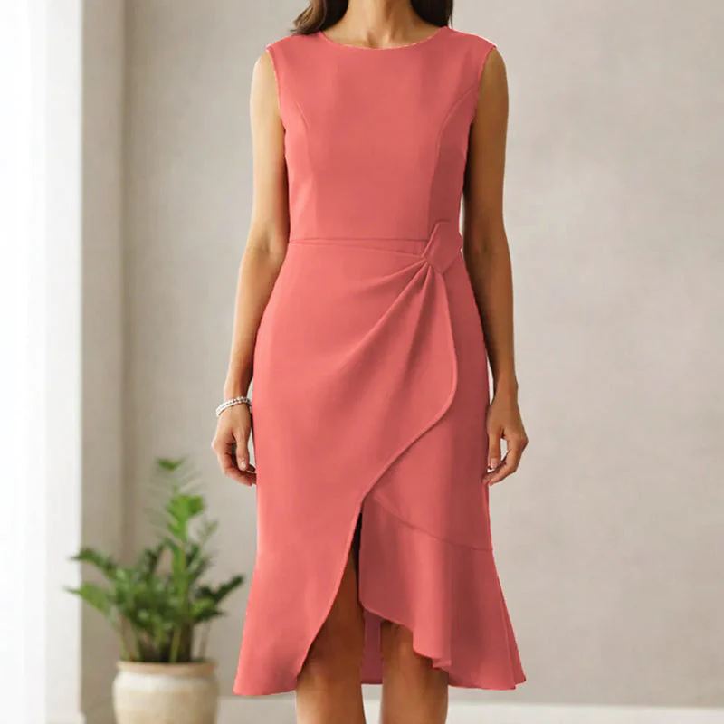 Valentina Rossi Sleeveless Midi Cocktail Dress - Image 7