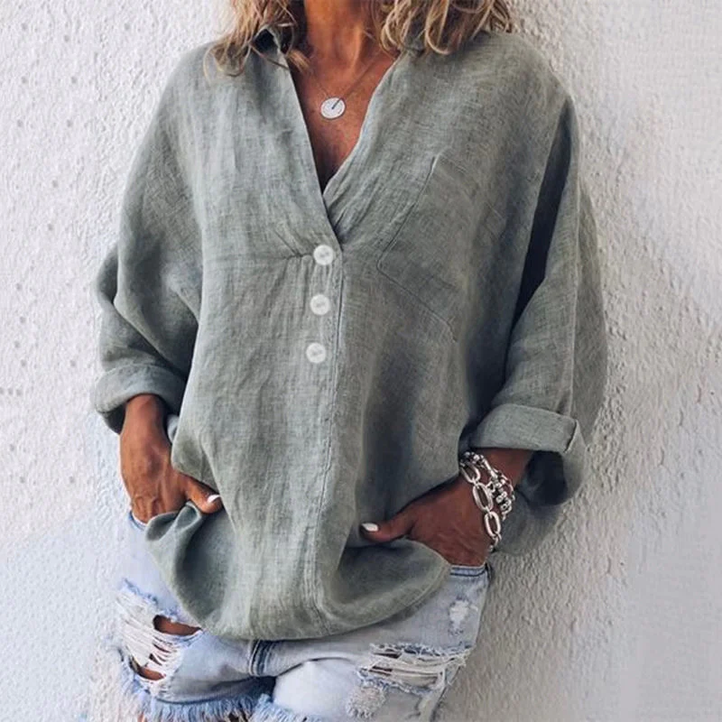 Valentina Rossi Tuscania Linen Blouse - Image 4