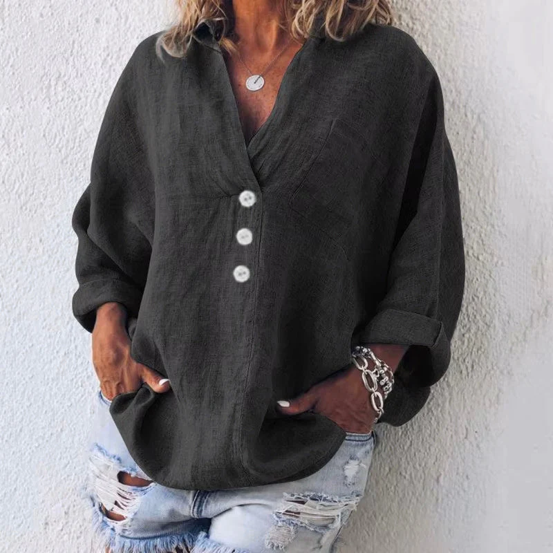 Valentina Rossi Tuscania Linen Blouse - Image 5