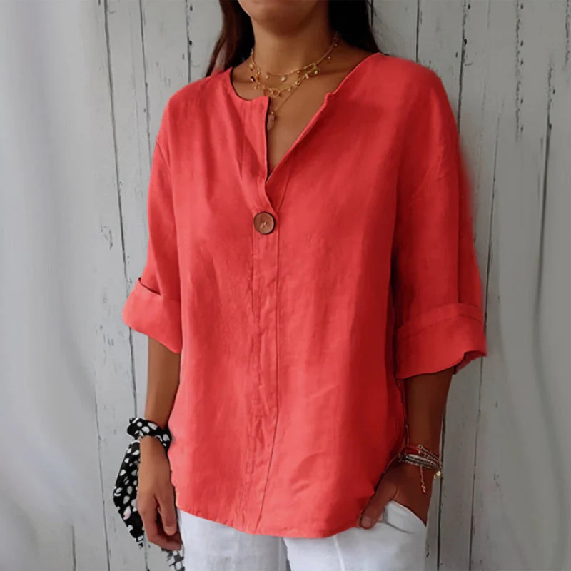 Valentina Rossi Valence Linen Blouse - Image 3