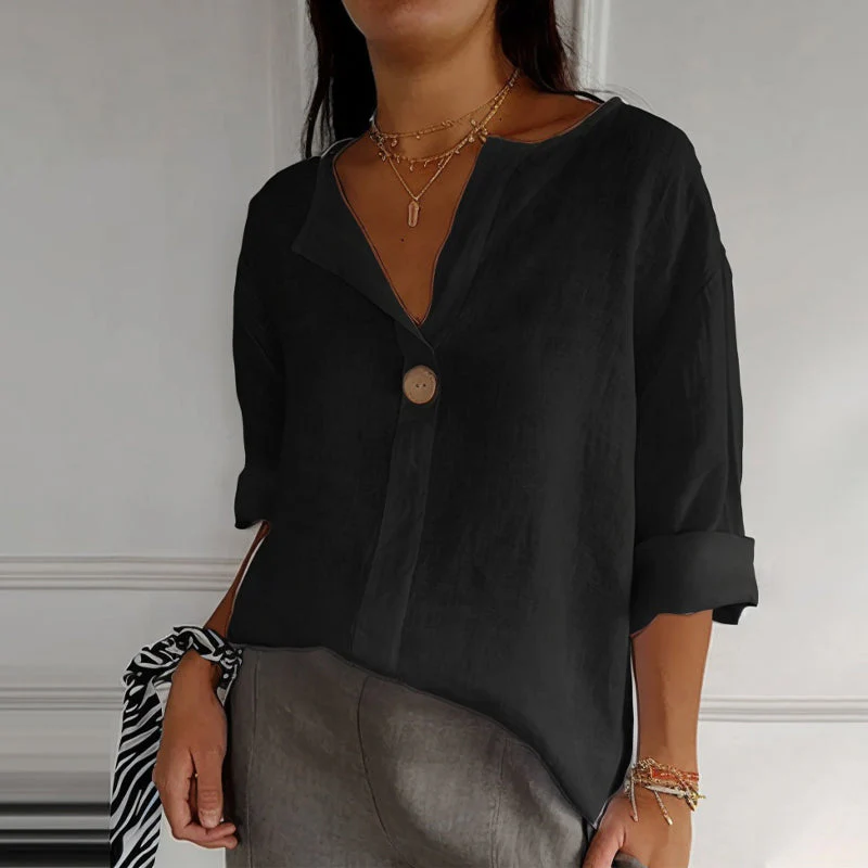 Valentina Rossi Valence Linen Blouse - Image 4