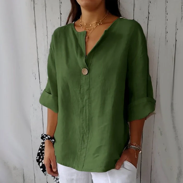 Valentina Rossi Valence Linen Blouse - Image 5