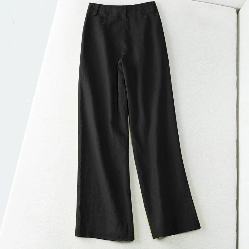 Valentina Rossi Wide-Leg Linen Pants - Image 7