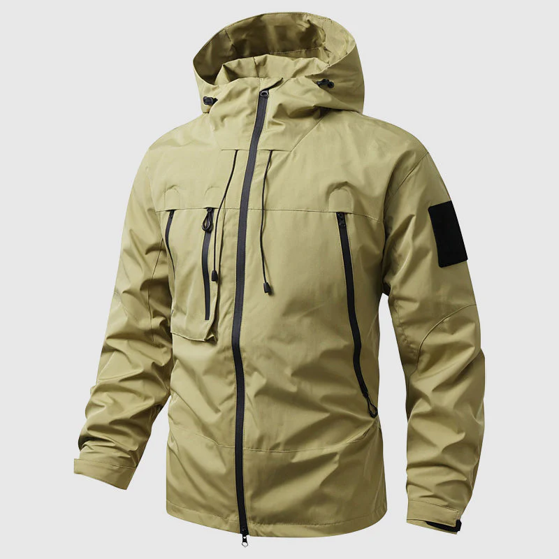Waterproof Outdoor Hiking Hooded Men’s Jacket - Image 4