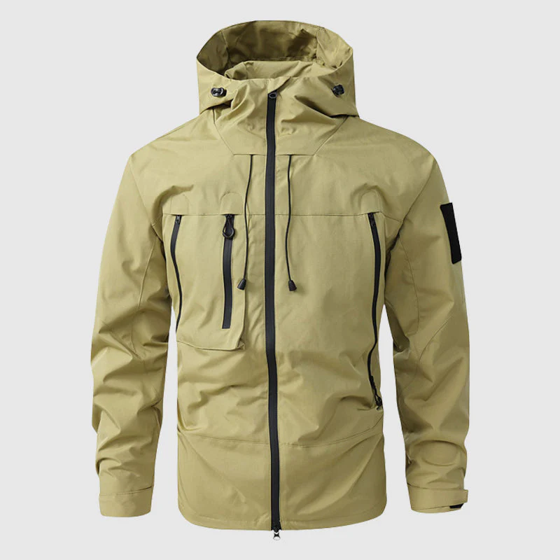 Waterproof Outdoor Hiking Hooded Men’s Jacket - Image 7