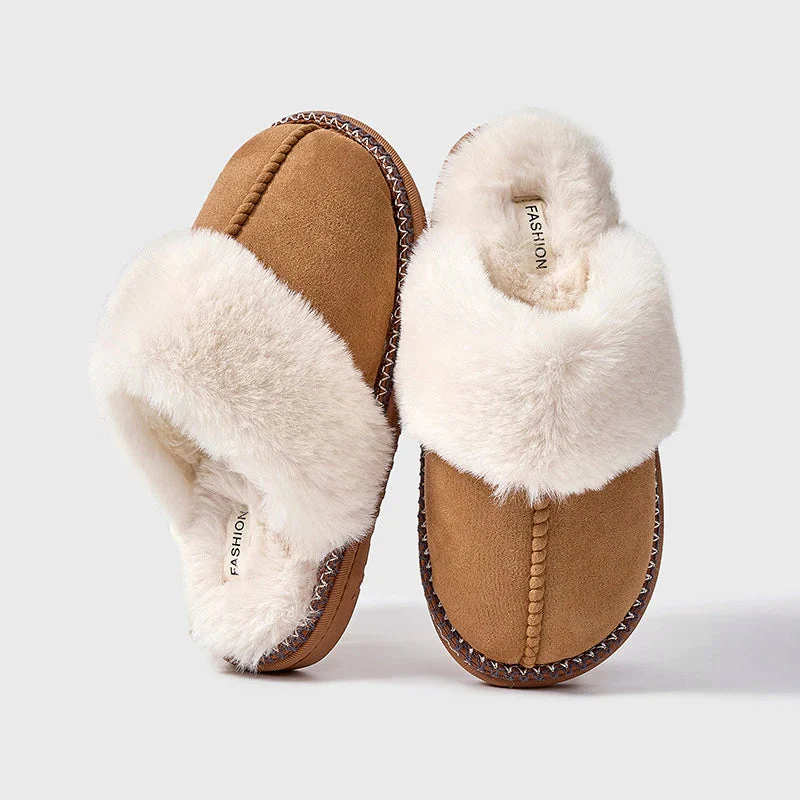 Women’s Indoor Winter Slippers with Faux-Fur Lining - Image 3