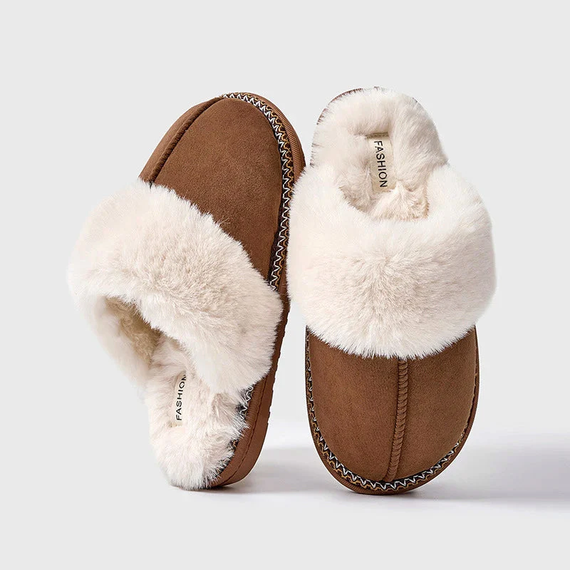 Women’s Indoor Winter Slippers with Faux-Fur Lining - Image 4